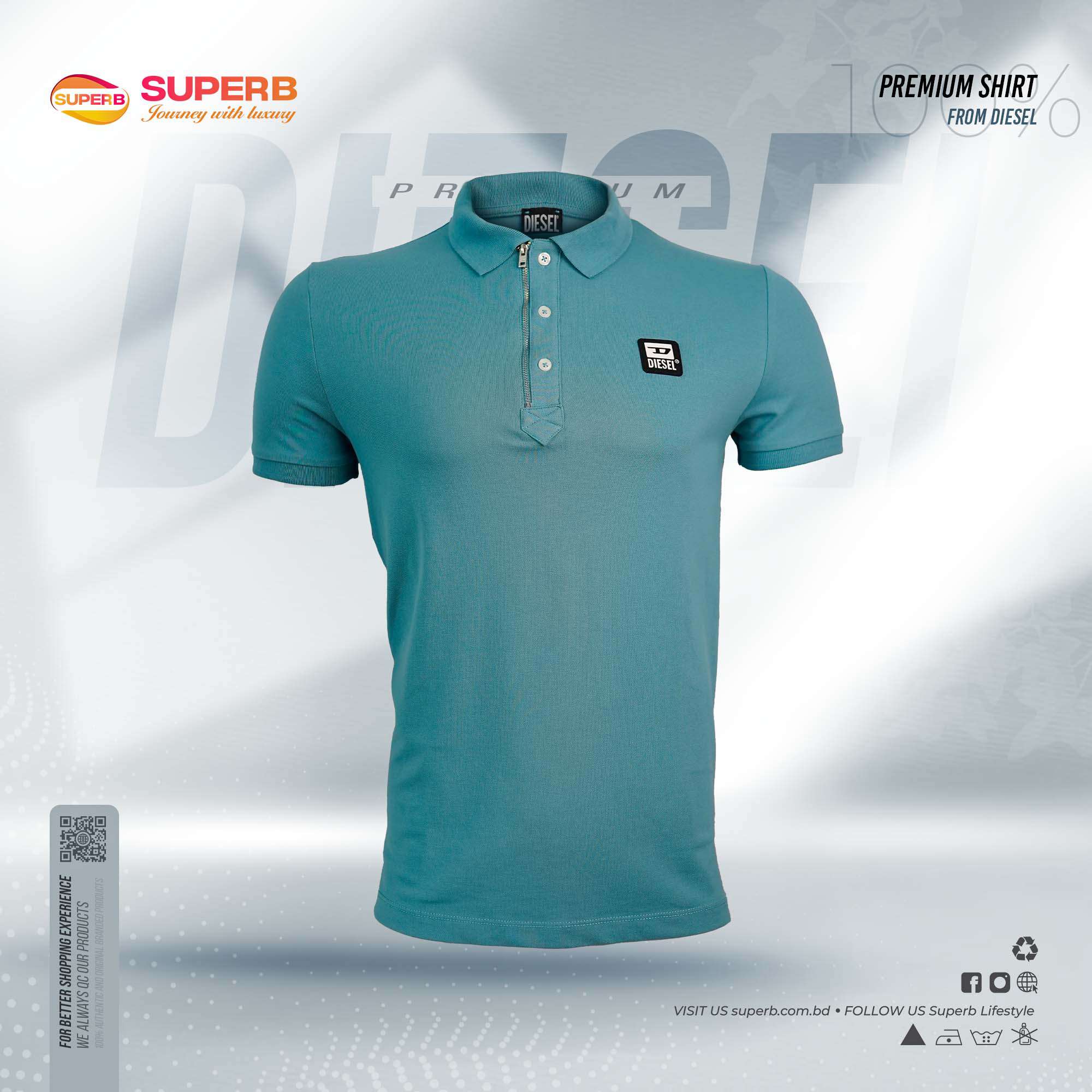 Men's Polo - diesel || superb