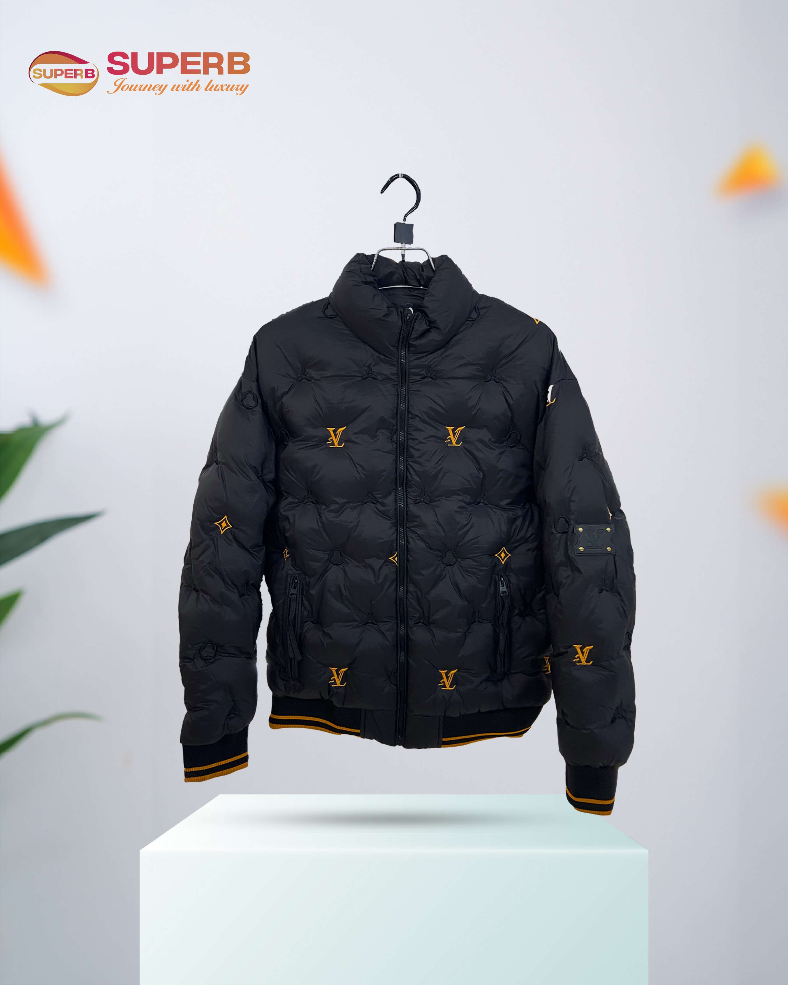 Core Puffer Jacket – Louis Vuitton Premium Outerwear | Superb Lifestyle - Black