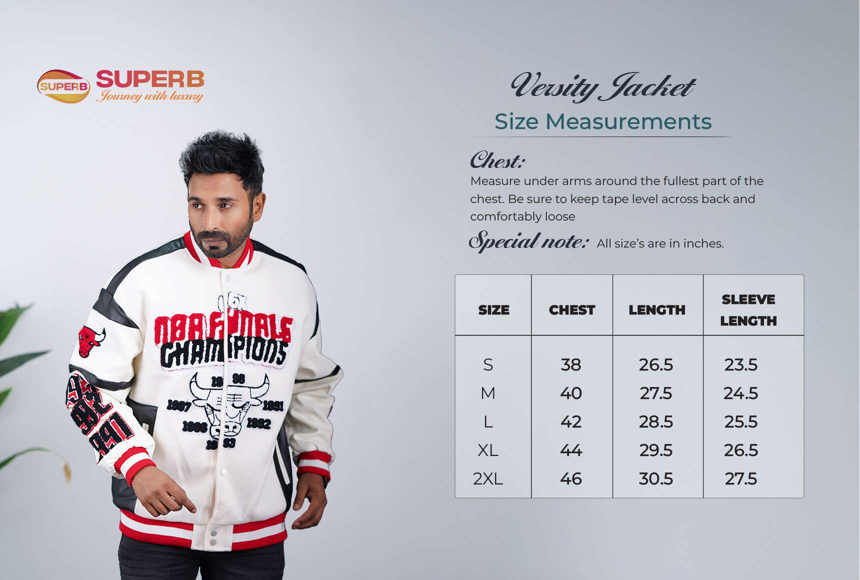 Men's - Varsity Jacket - 