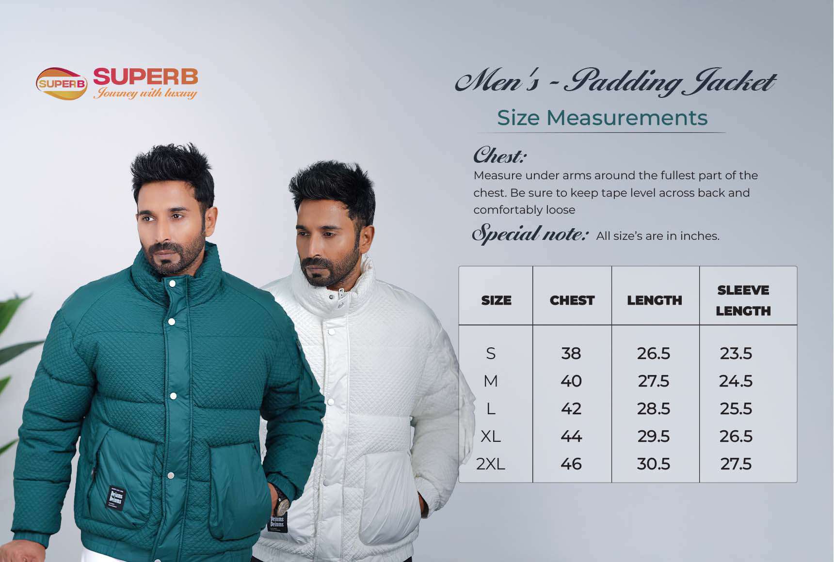 DEINMS Padded Jacket – Premium Outerwear Collection | Superb Lifestyle - 