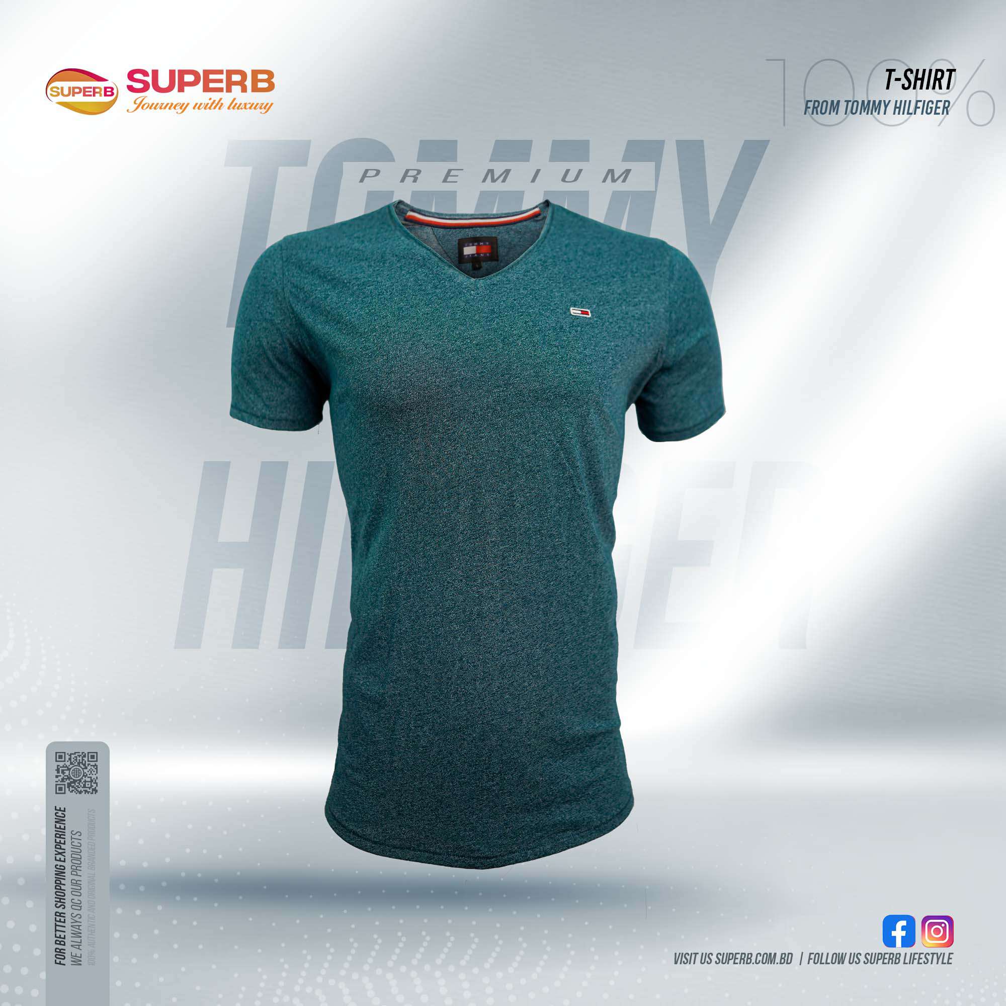 Tommy Hilfiger T-Shirt - Deep Green