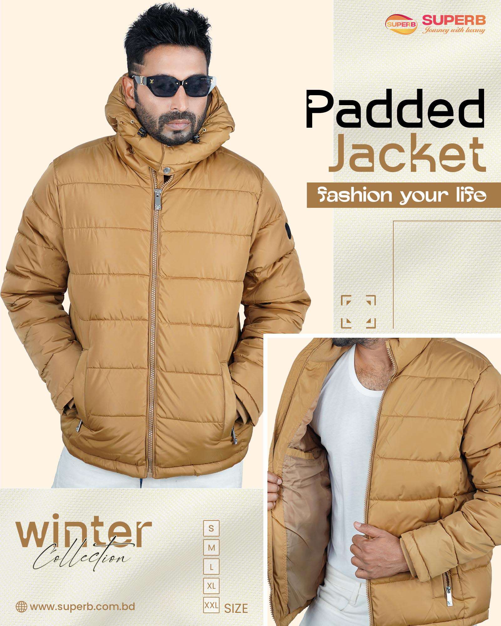 Michael Kors  Jacket - Stylish Outerwear | Superb Lifestyle - Khaki