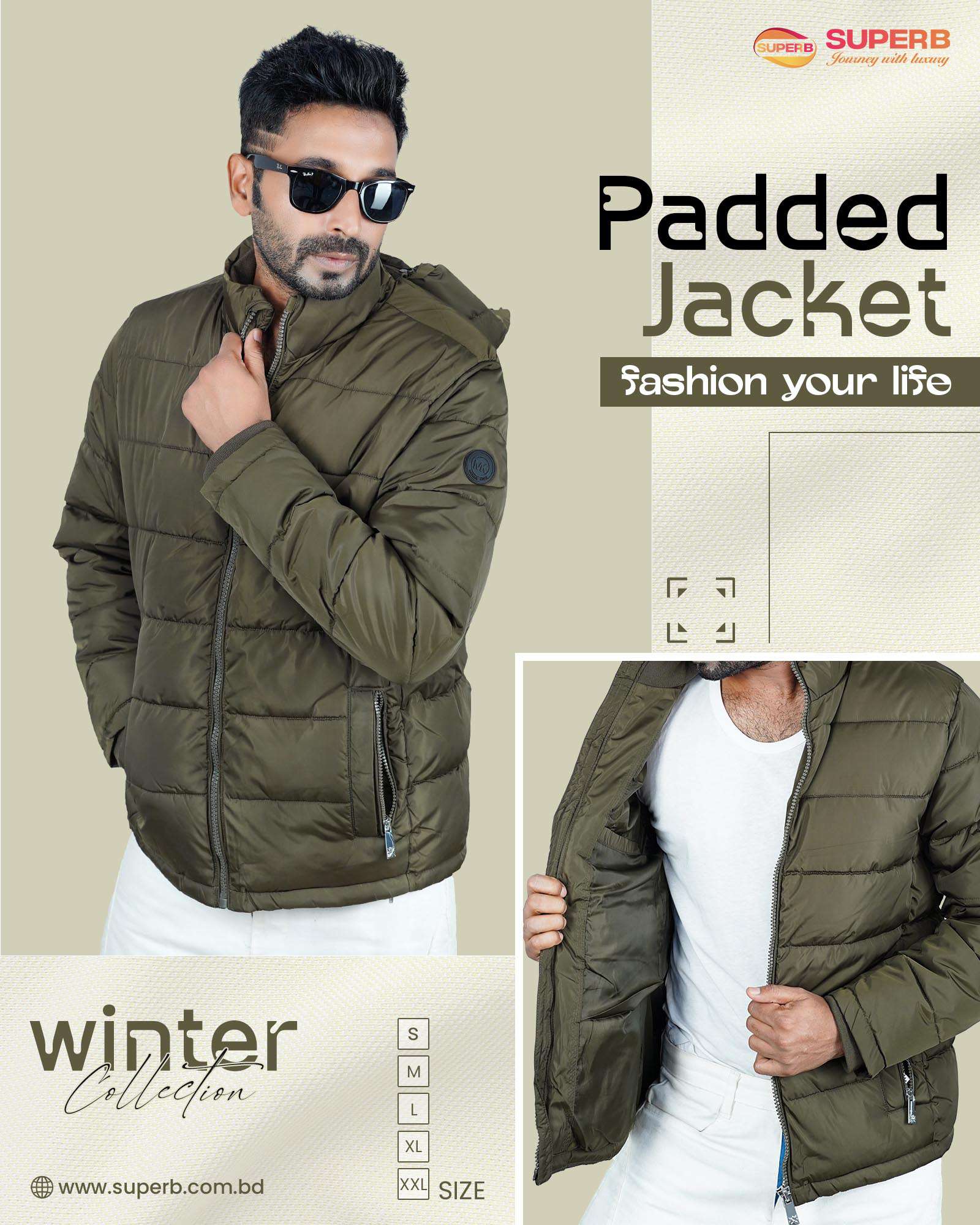 Michael Kors  Jacket - Stylish Outerwear | Superb Lifestyle - Dark olive