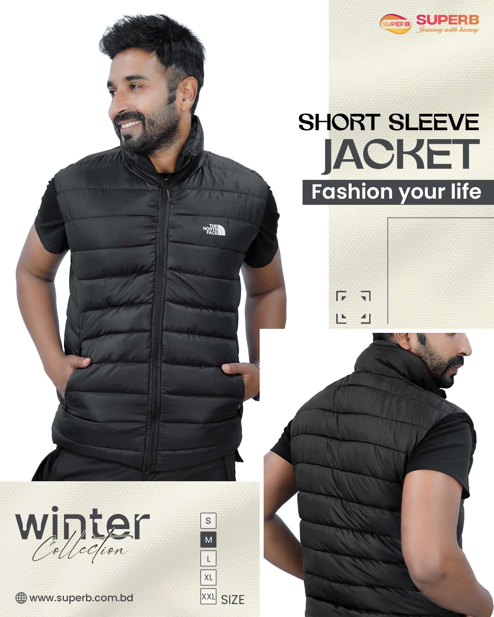 The North Face Sleeveless Jacket – Premium Outerwear Collection | Superb Lifestyle - Black