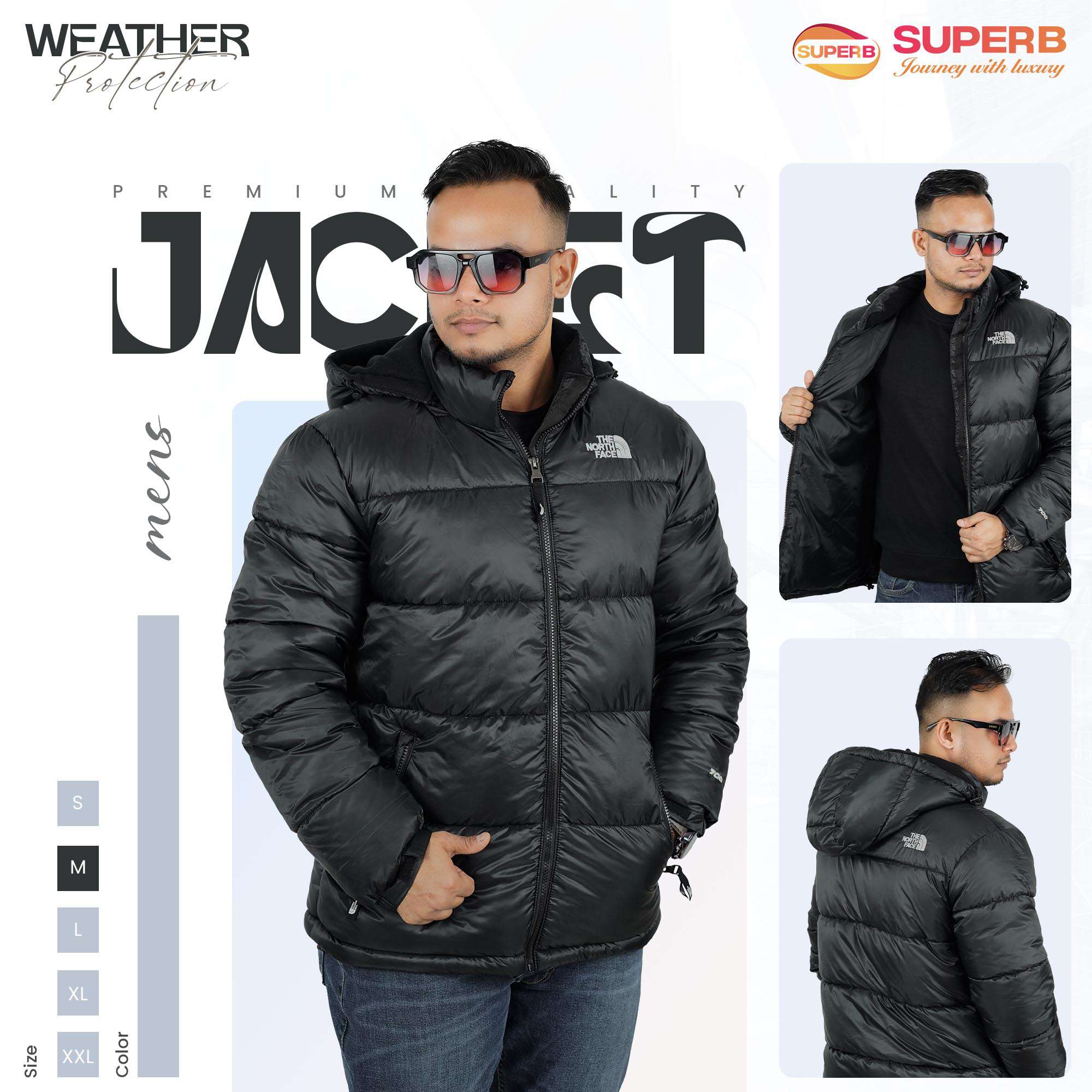 The North Face-Men’s Big 1996 Retro Nuptse Jacket || Superb Lifestyle - Black