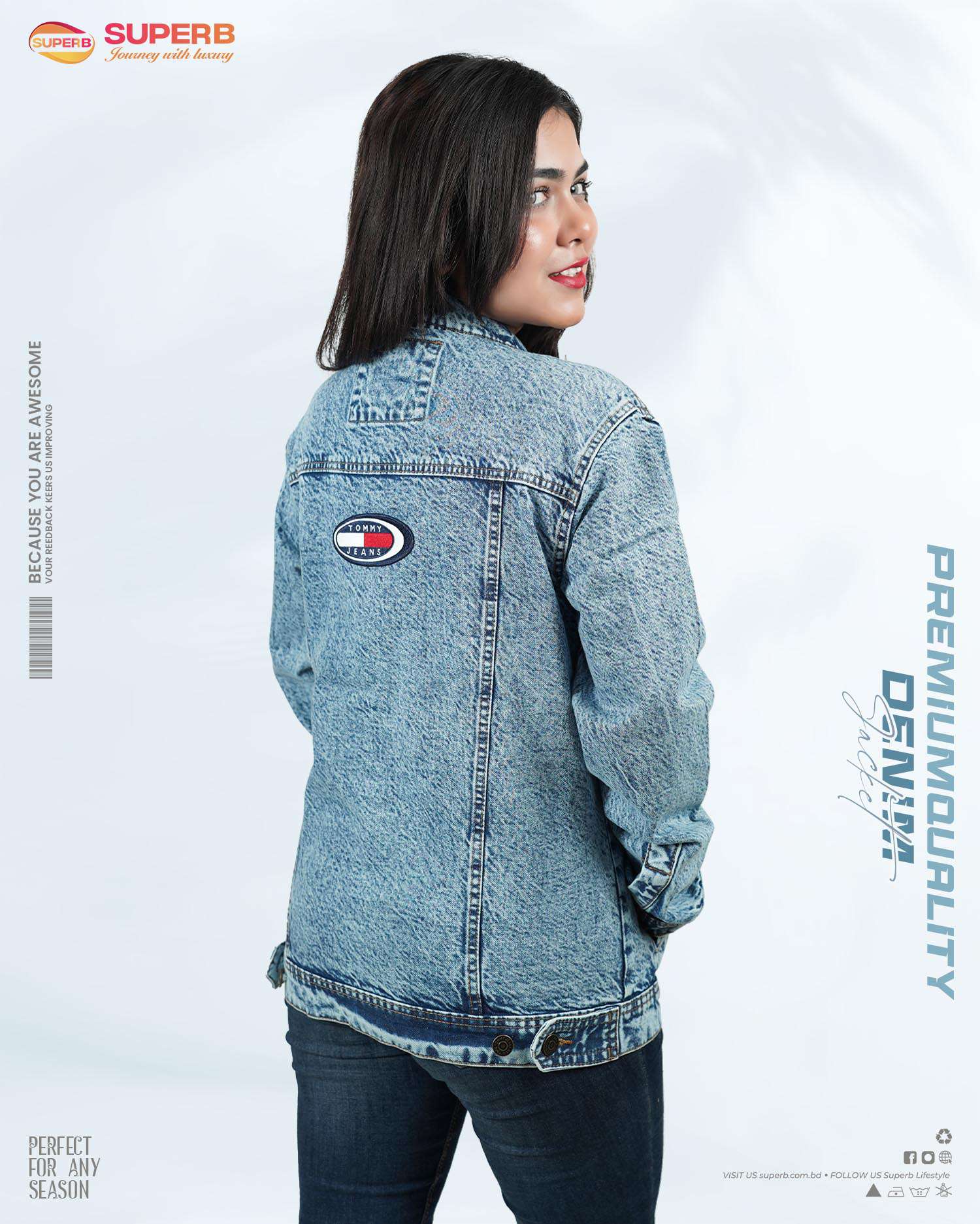 Tommy Jeans Signature Denim Jacket || Superb Lifestyle - 