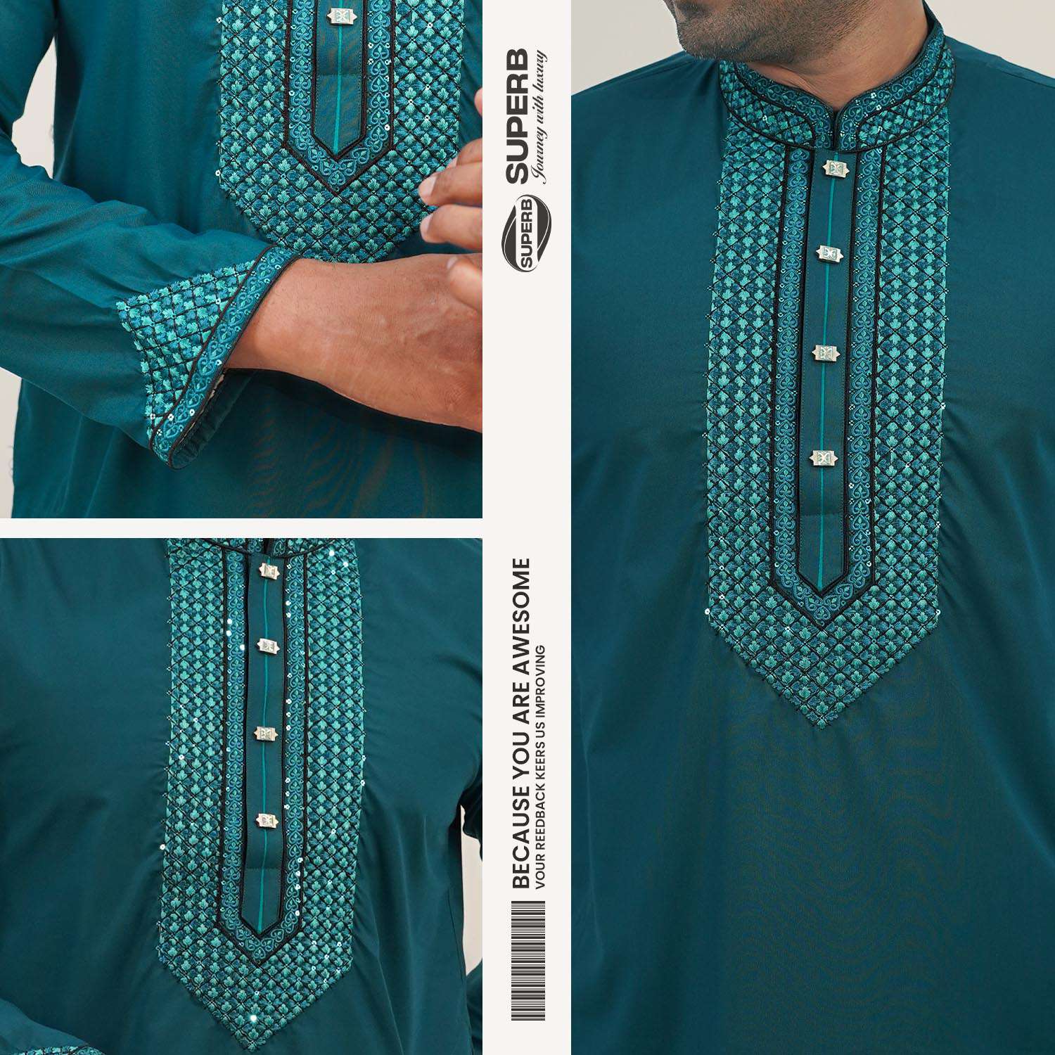 Premium Quality Indian Cotton-V2| Eid & Wedding Collection | Superb - 