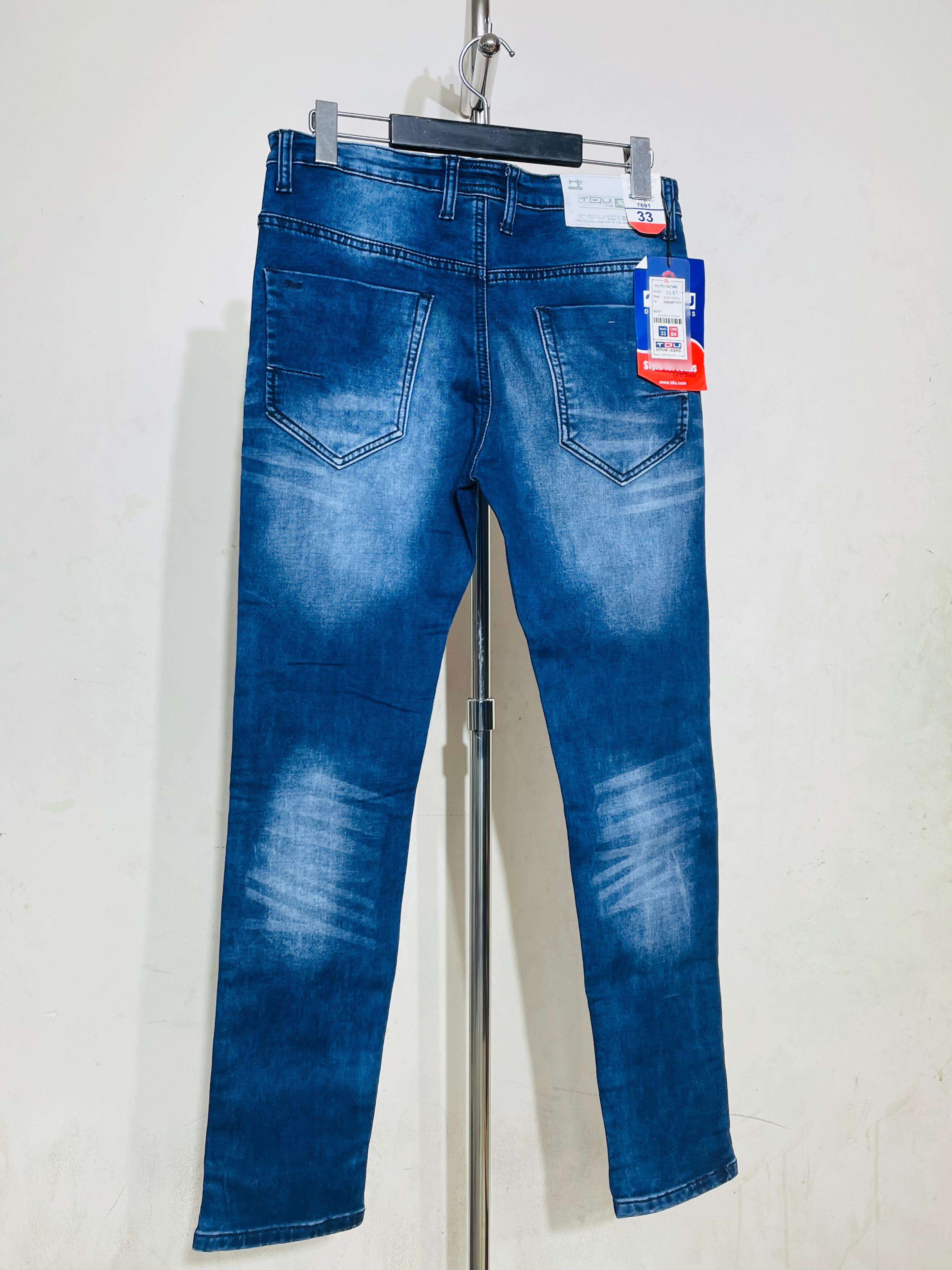 TDU Slim Fit Denim Jeans || Superb - 