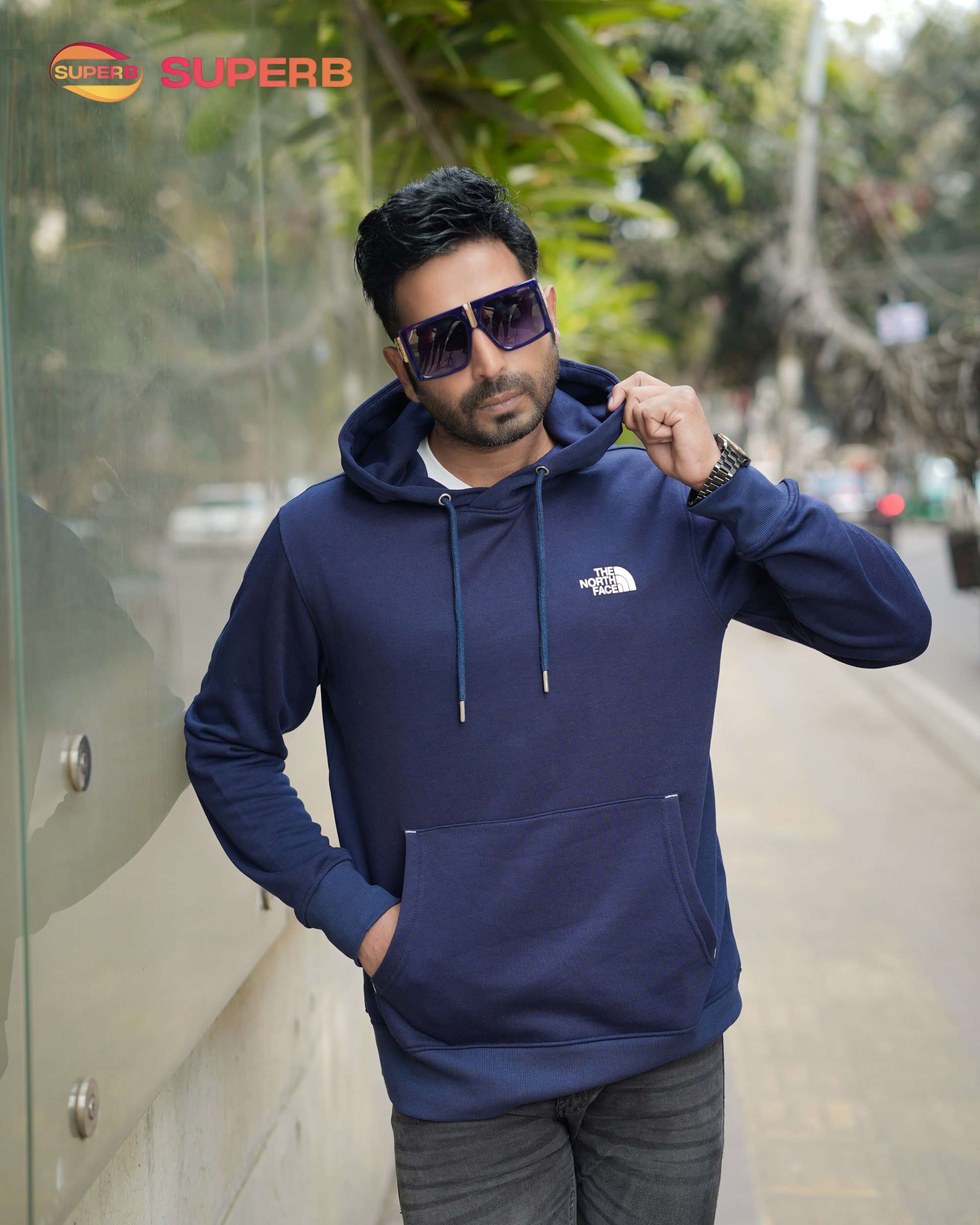 The North Face Premium Hoodie | Explore 5 Stunning Colors for Your Lifestyle - Navy Blue