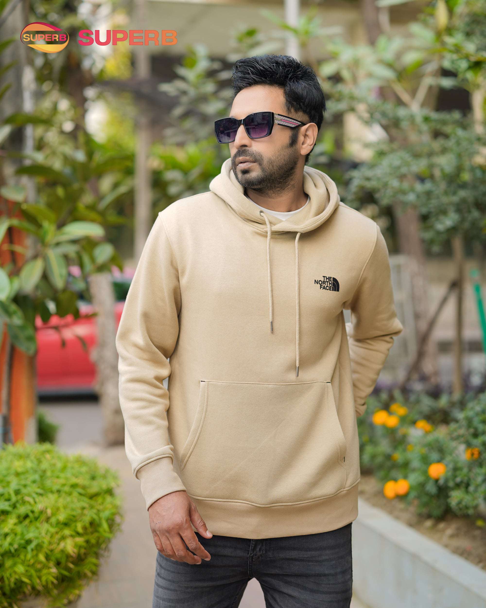 The North Face Premium Hoodie | Explore 5 Stunning Colors for Your Lifestyle - Khaki
