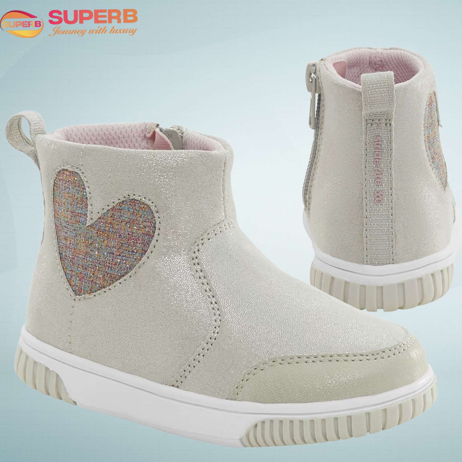 Stride Rite 360 Nora Boot – Unisex Kids’ Machine Washable Toddler Boot || Superb