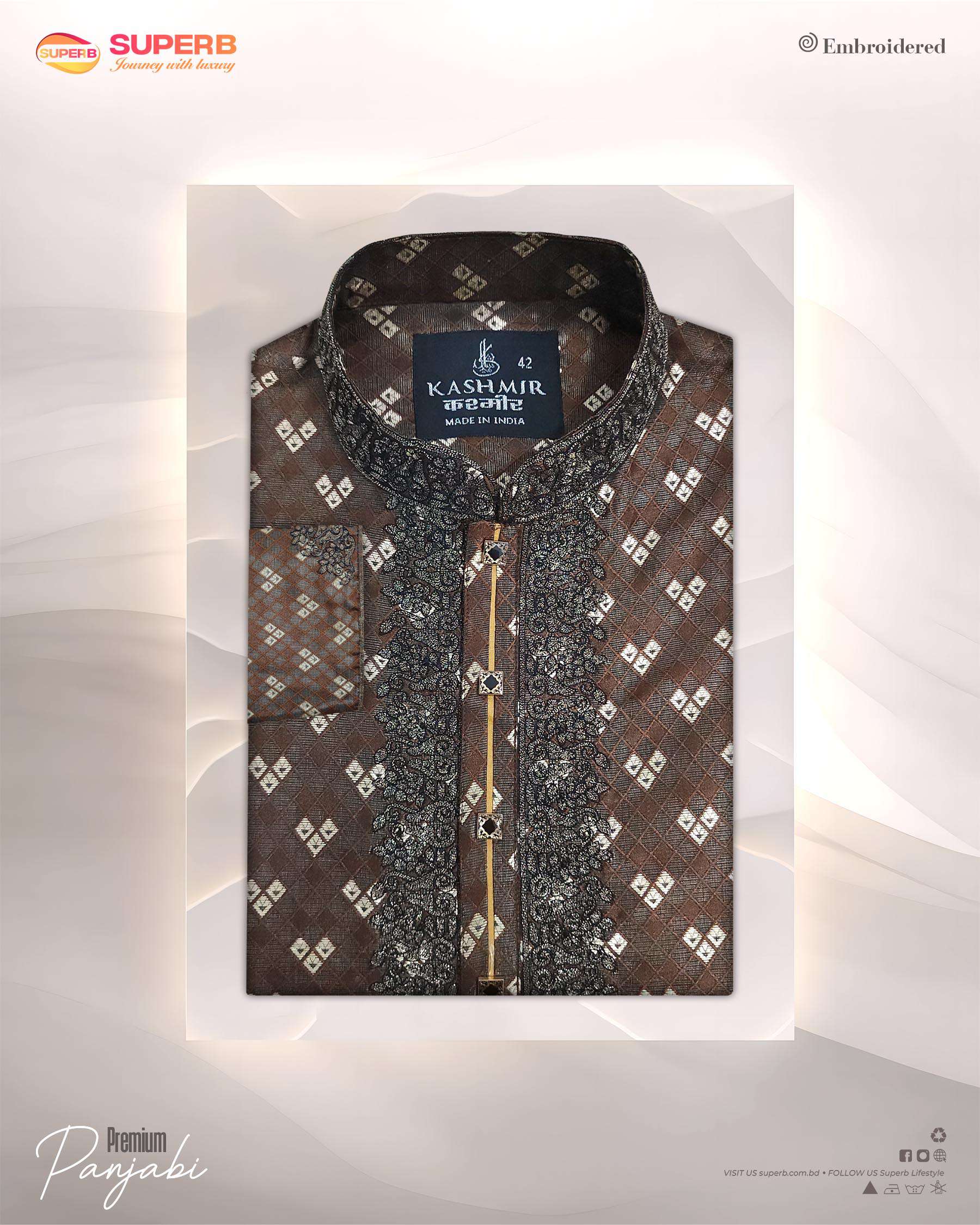 Premium Indian Katan Panjabi | Eid & Wedding Collection | Superb