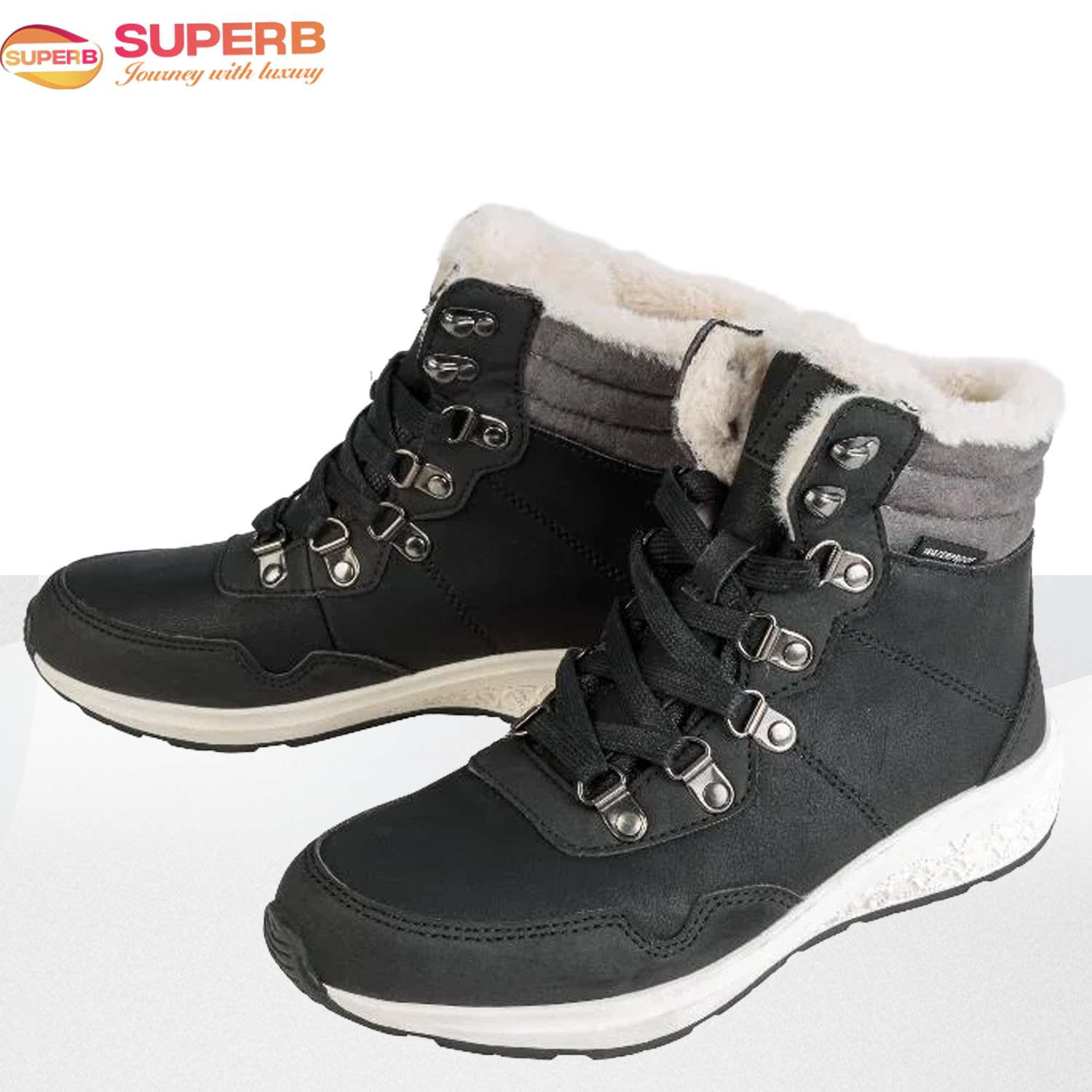 Oyanda Waterproof Winter Boots for Women – Warm Lined Ankle Boot | Superb