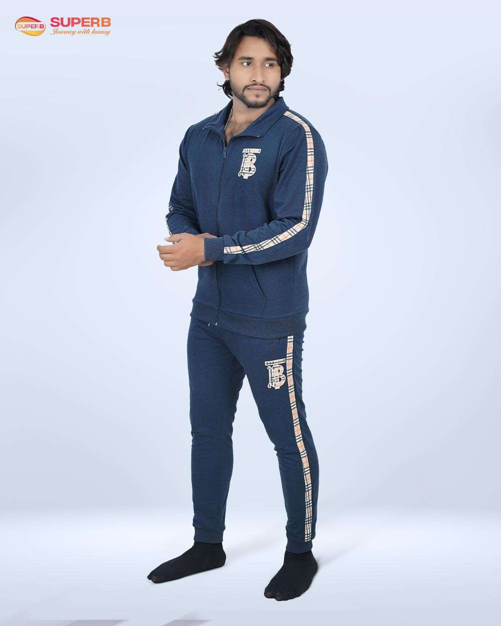 Burberry-Inspired Tracksuit for Men || Superb Lifestyle