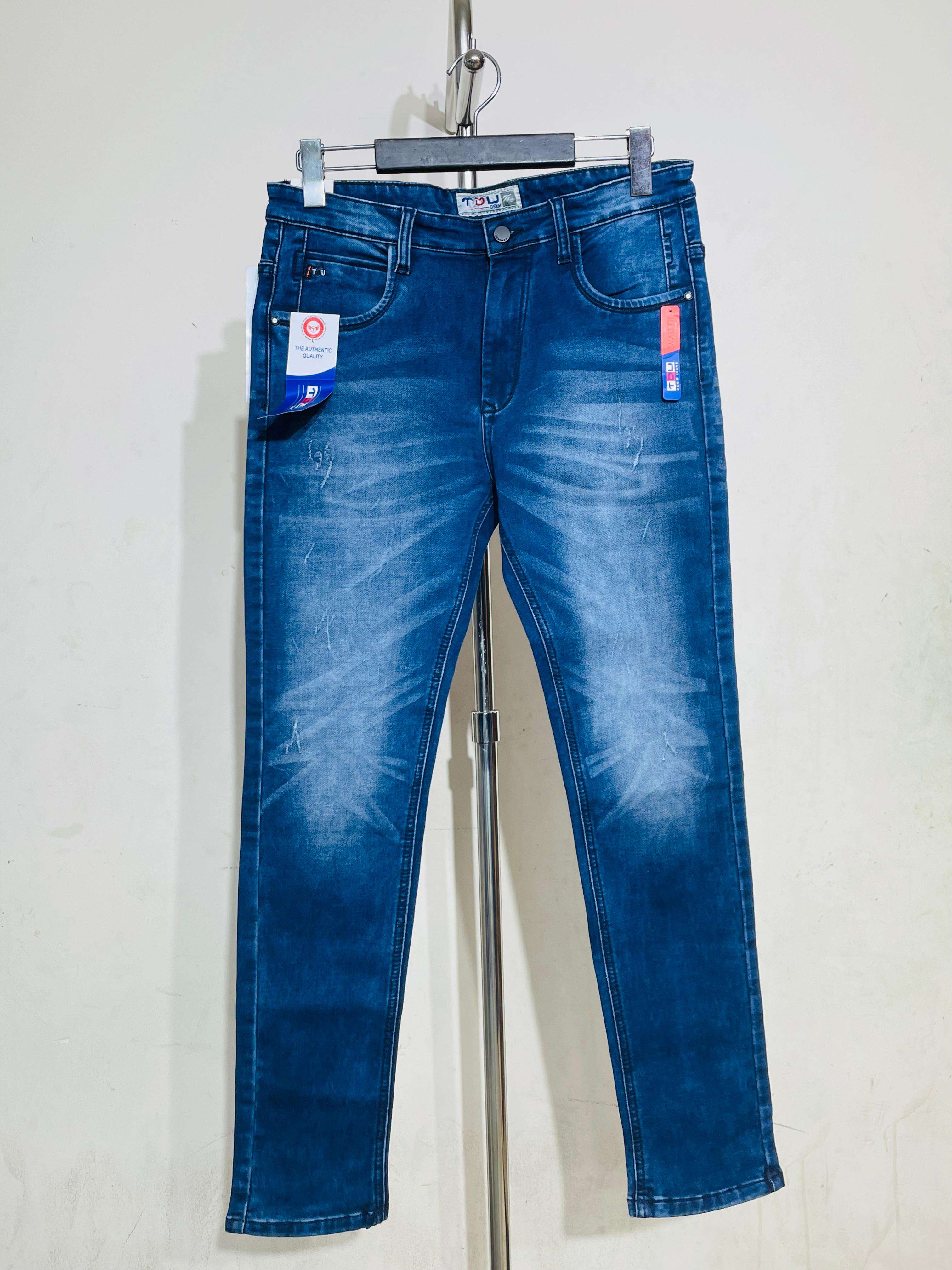 TDU Slim Fit Denim Jeans || Superb