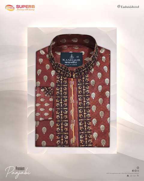 Premium Indian Katan Panjabi | Eid & Wedding Collection | Superb