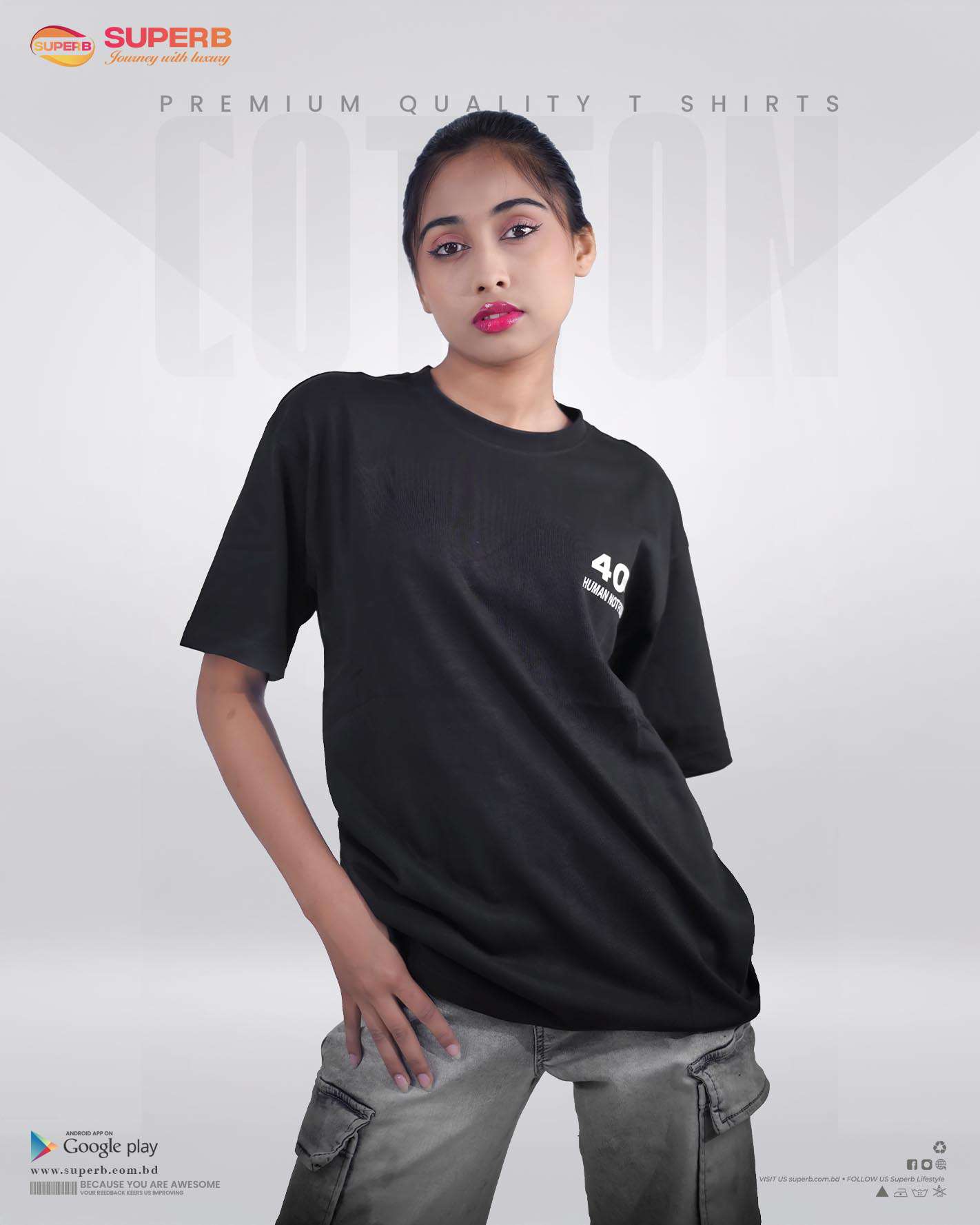 ZARA Drop Shoulder T-Shirt - 404 Graphic Edition | Superb