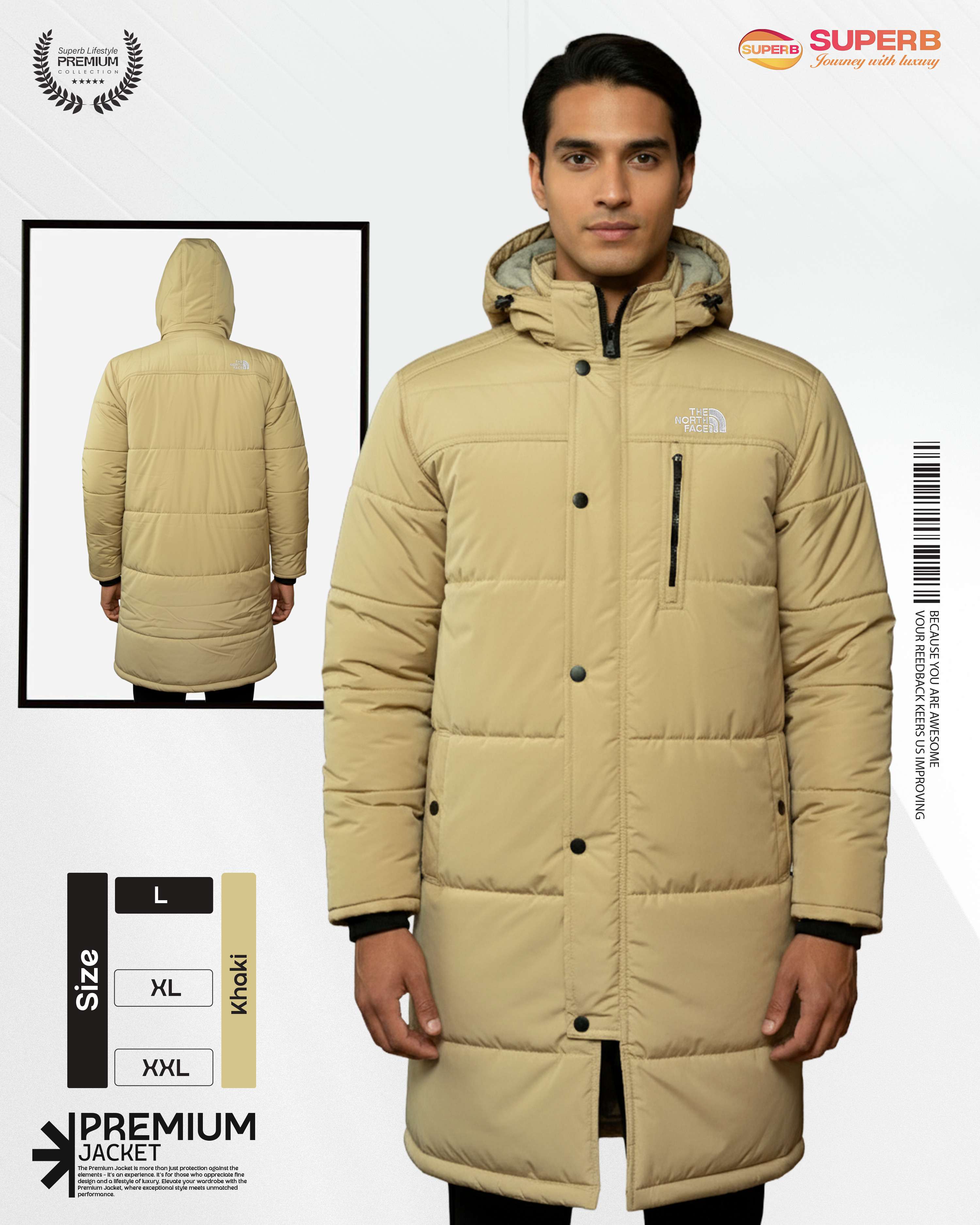 The North Face Long Sherpa-Lined Parka Jacket | Premium Winter Protection