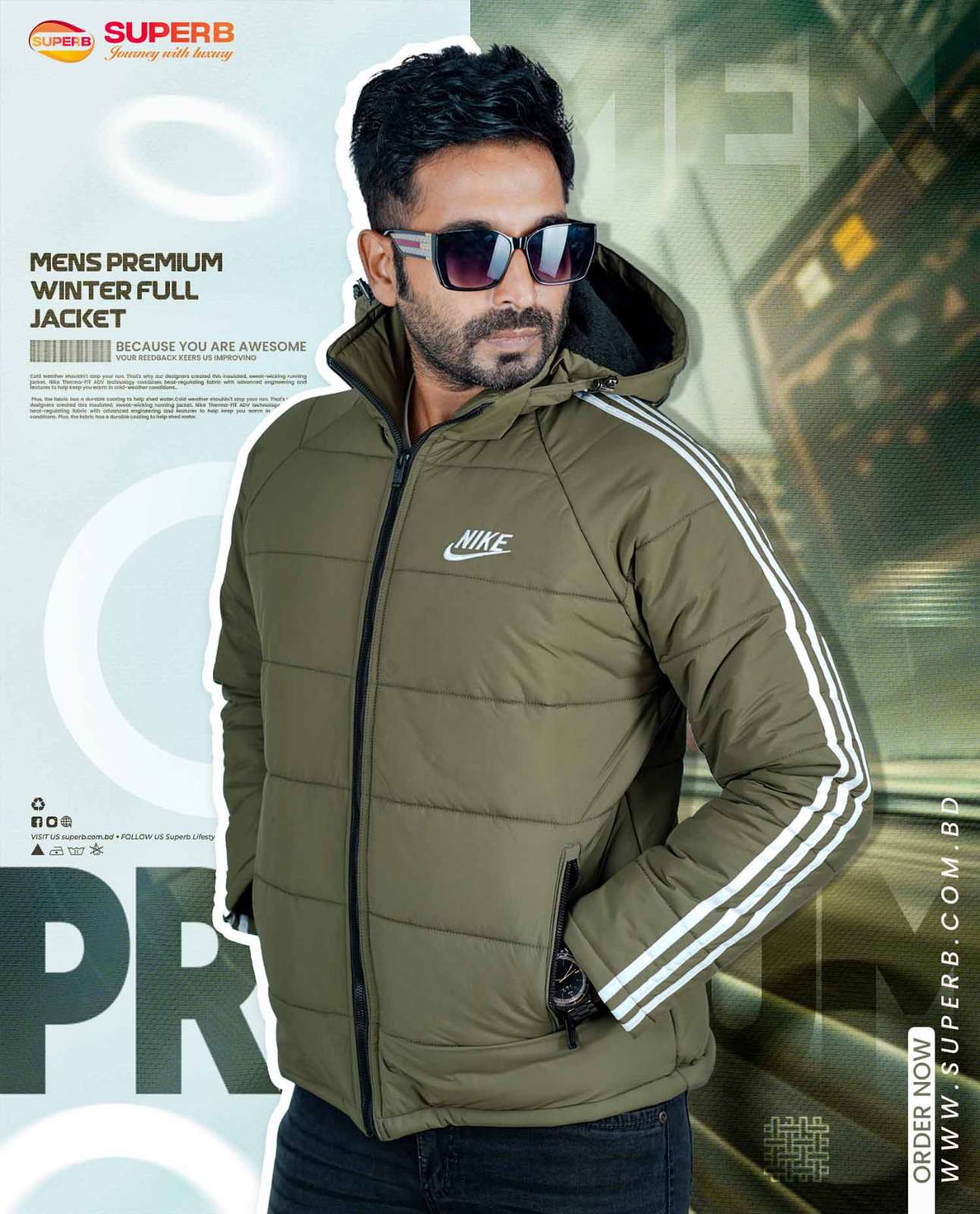 Nike Premium Jackets | 3 Stunning Colors for Your Lifestyle