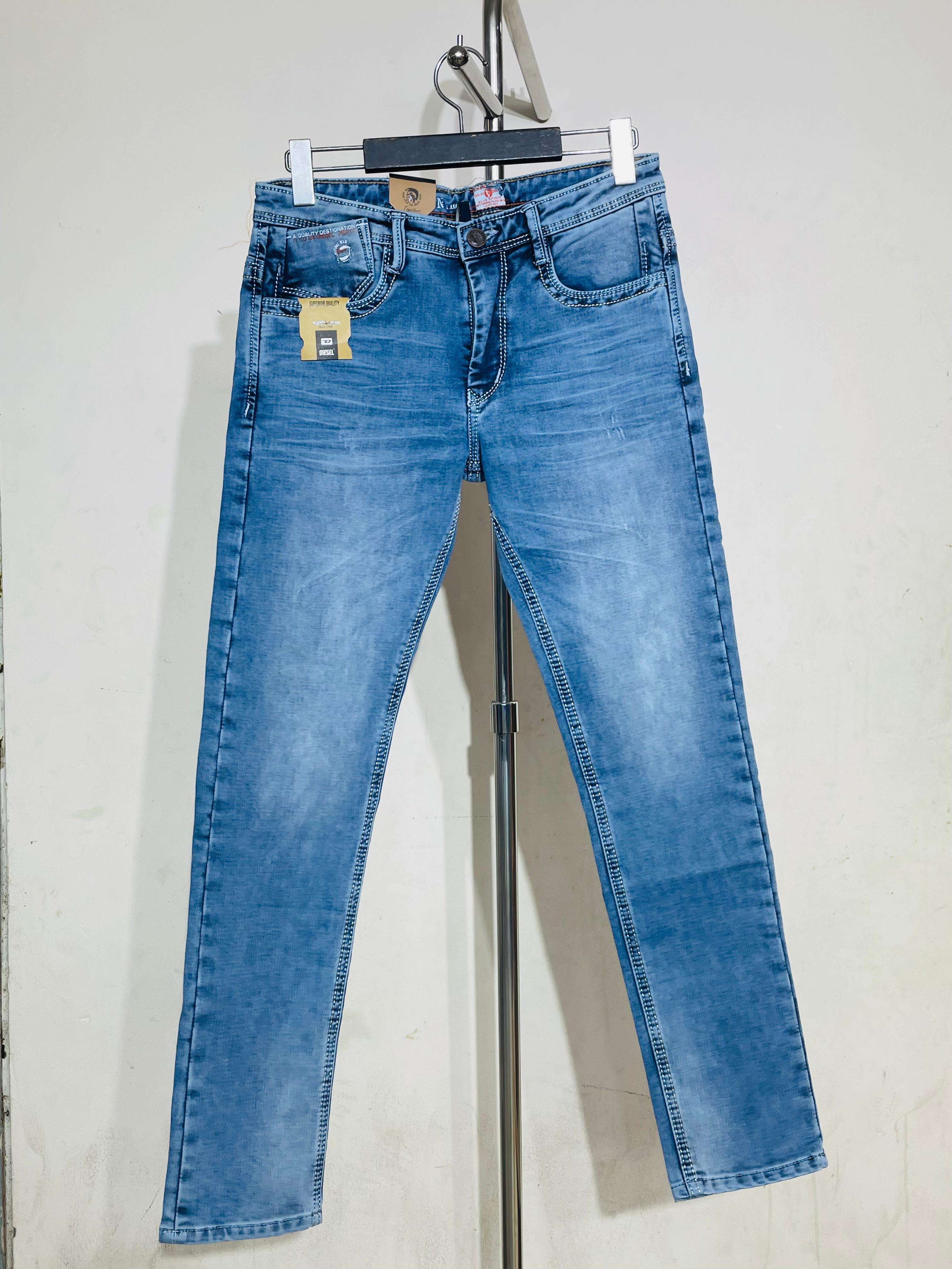 Diesel Light Blue Wash Slim Fit Denim || Superb