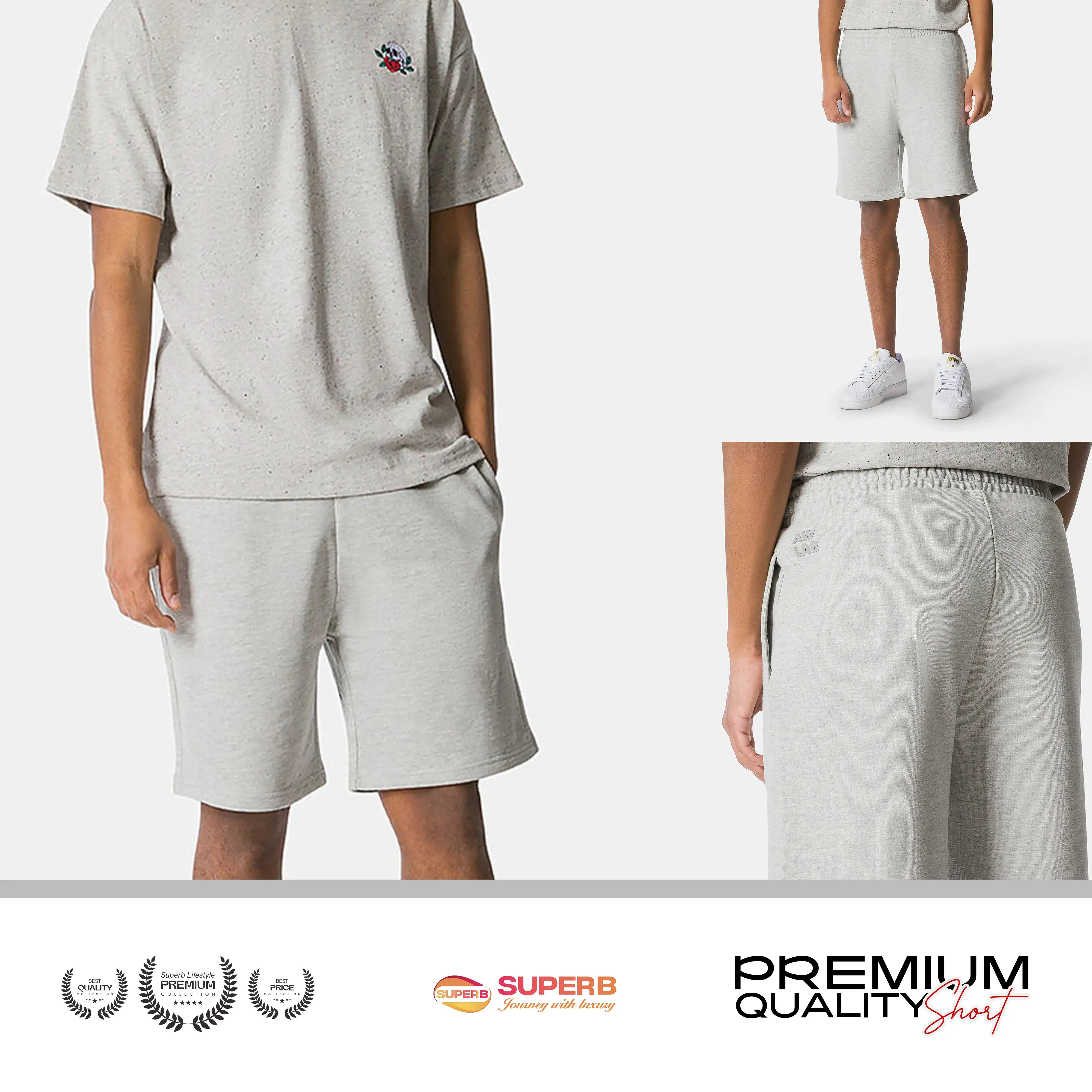 AW LAB Basic Unisex Cotton Shorts| Premium Quality Shorts – Superb