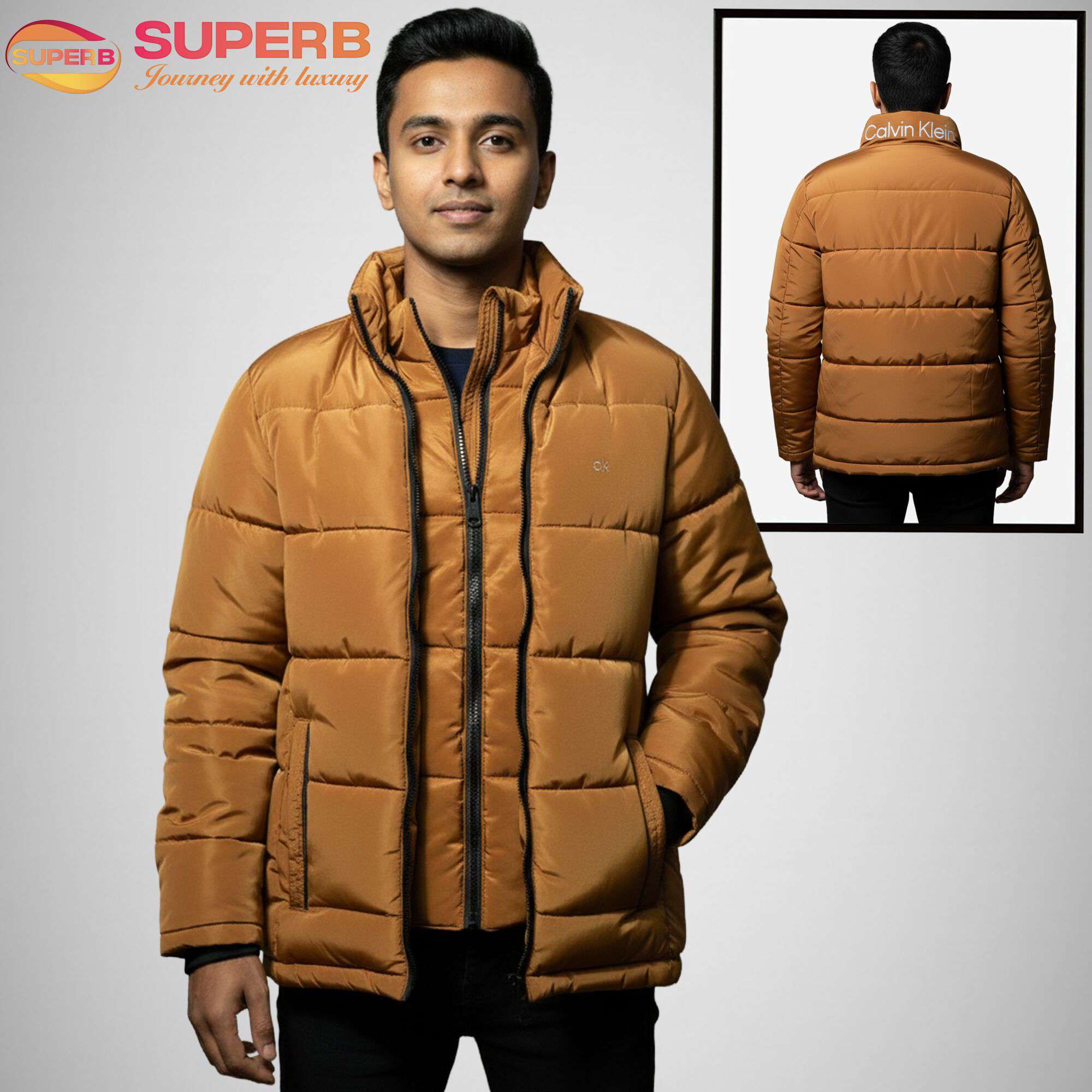 CK Premium High Neck Padding Jacket - Water Resistant | Superb