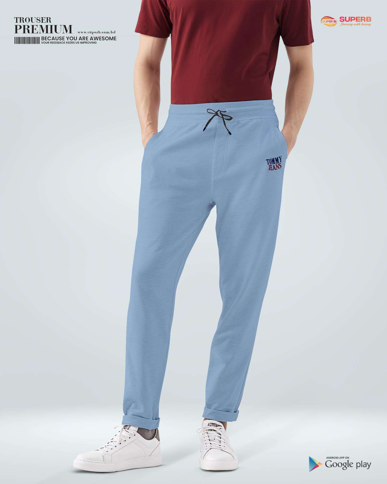 Tommy Jeans Classic Trousers || Superb Lifestyle