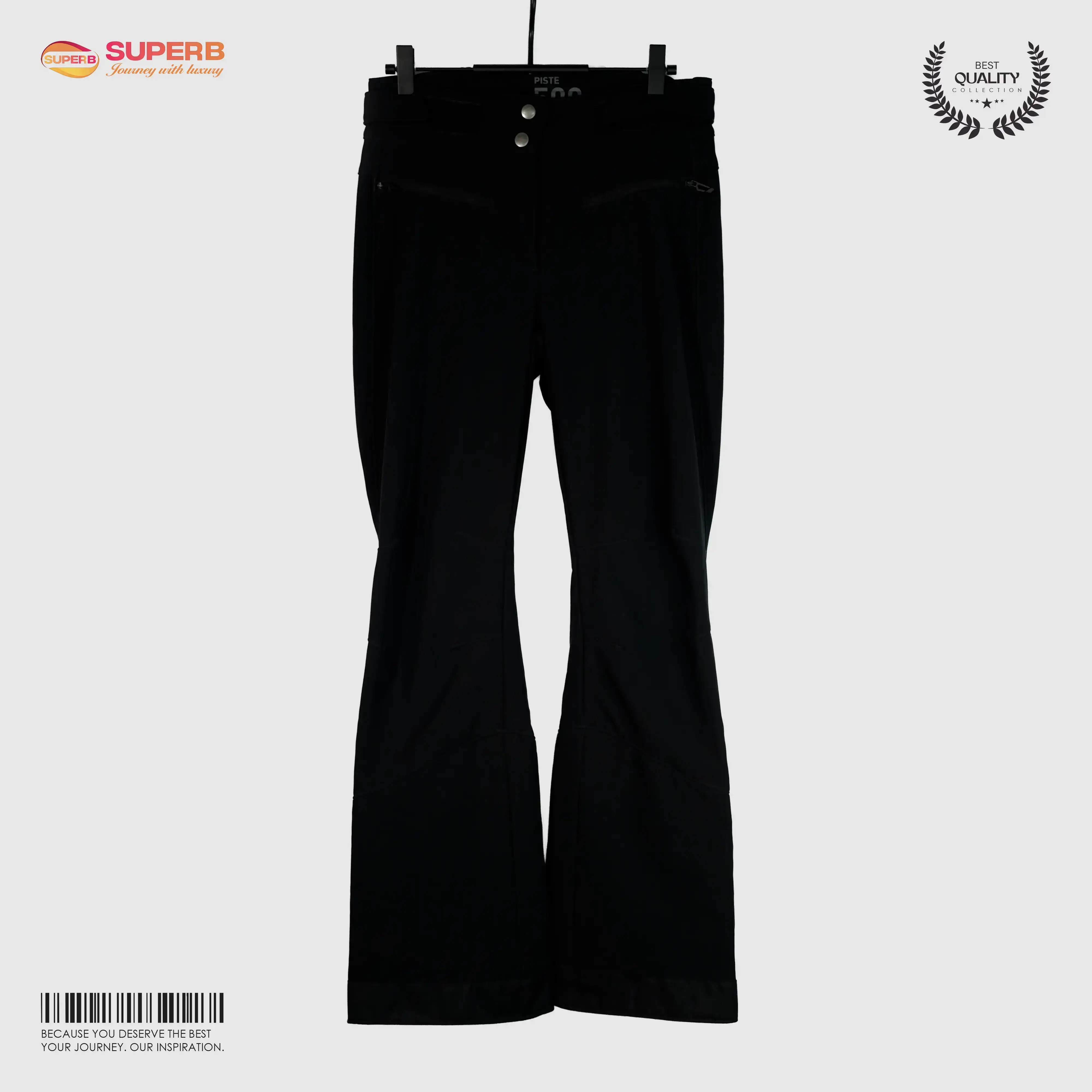 Wedze Women's 500 Downhill Ski Pants – Insulated & Waterproof | Superb